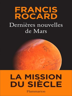 cover image of Dernières nouvelles de Mars